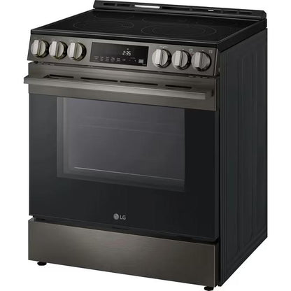  LG 30-inch Smart Electric Slide-In Range with Air Fry LSEL6333ZE IMAGE 4