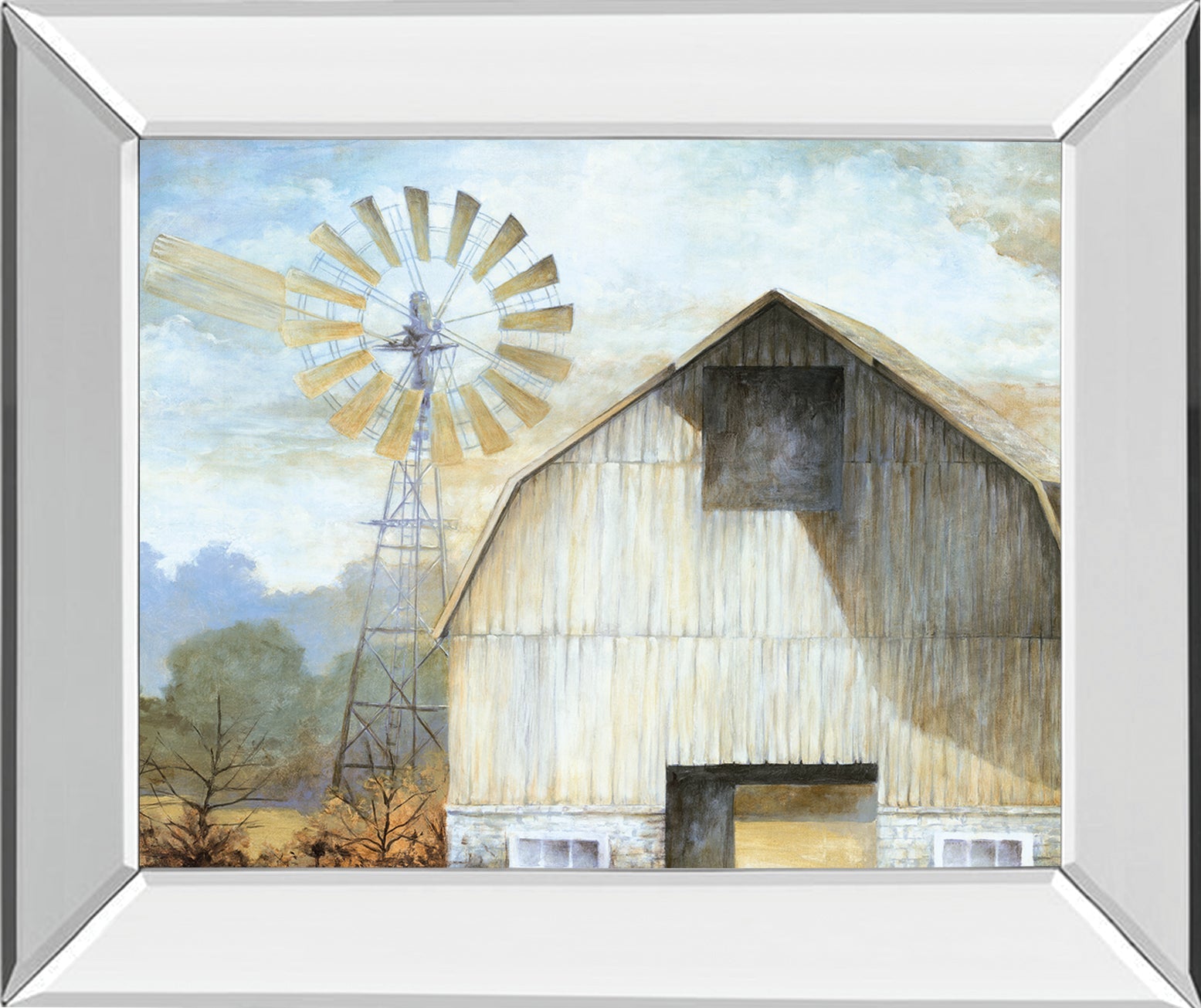 Barn Country By White Ladder