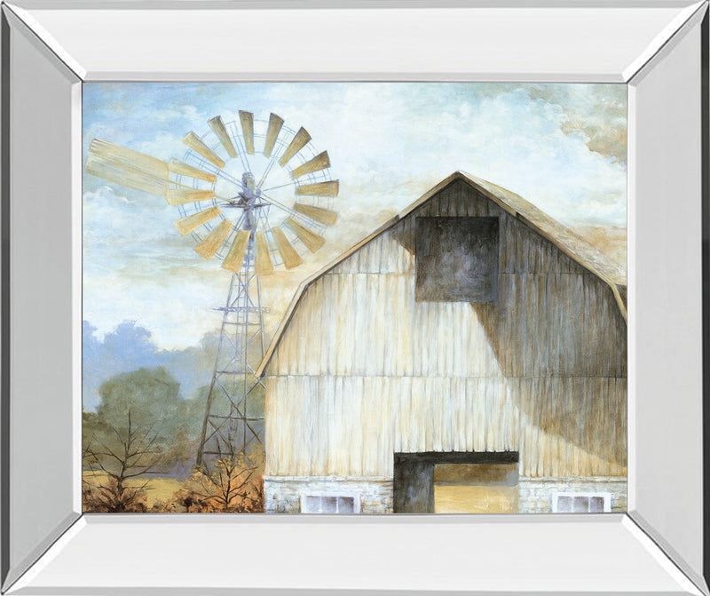 Barn Country By White Ladder