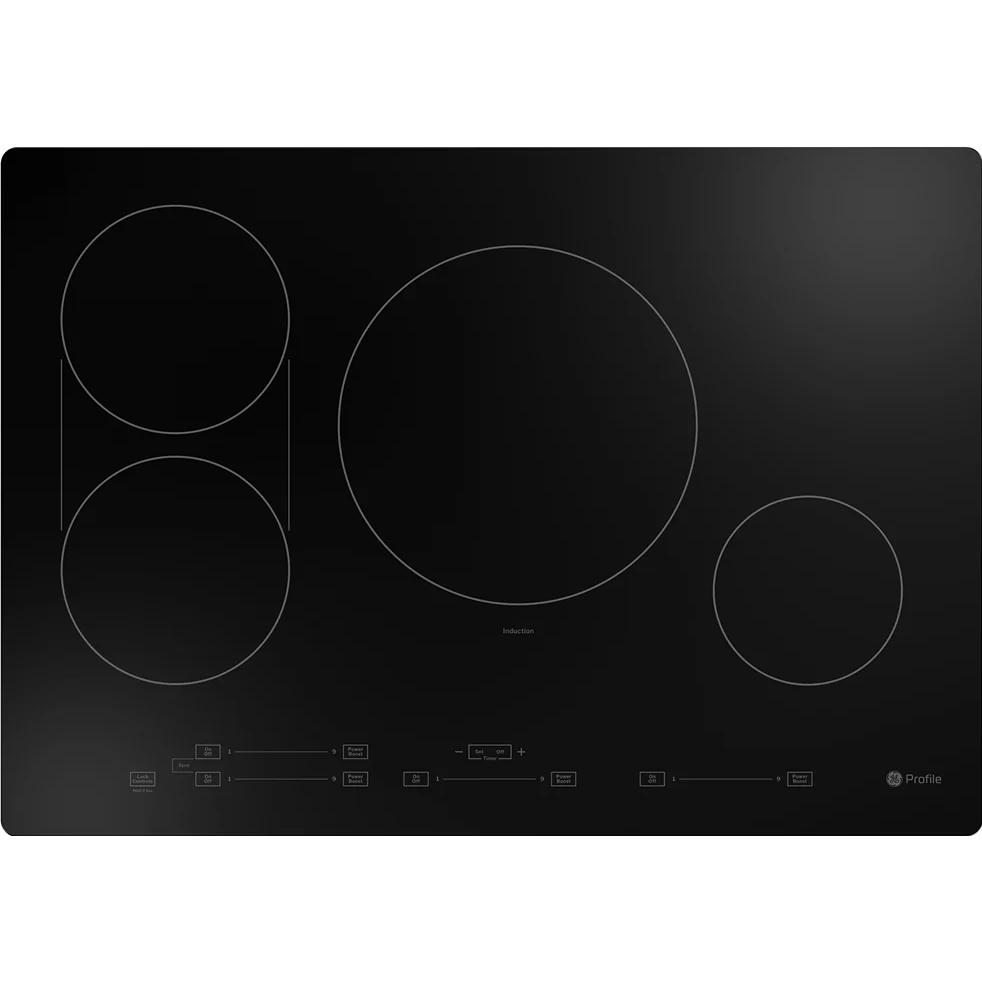 GE Profile 30" Built-In Touch Control Induction Cooktop PHP6030DWBB IMAGE 1