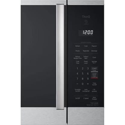  LG 30-inch 1.8 cu. ft. Over-the-Range Microwave Oven with EasyClean® MVEM1825X IMAGE 7