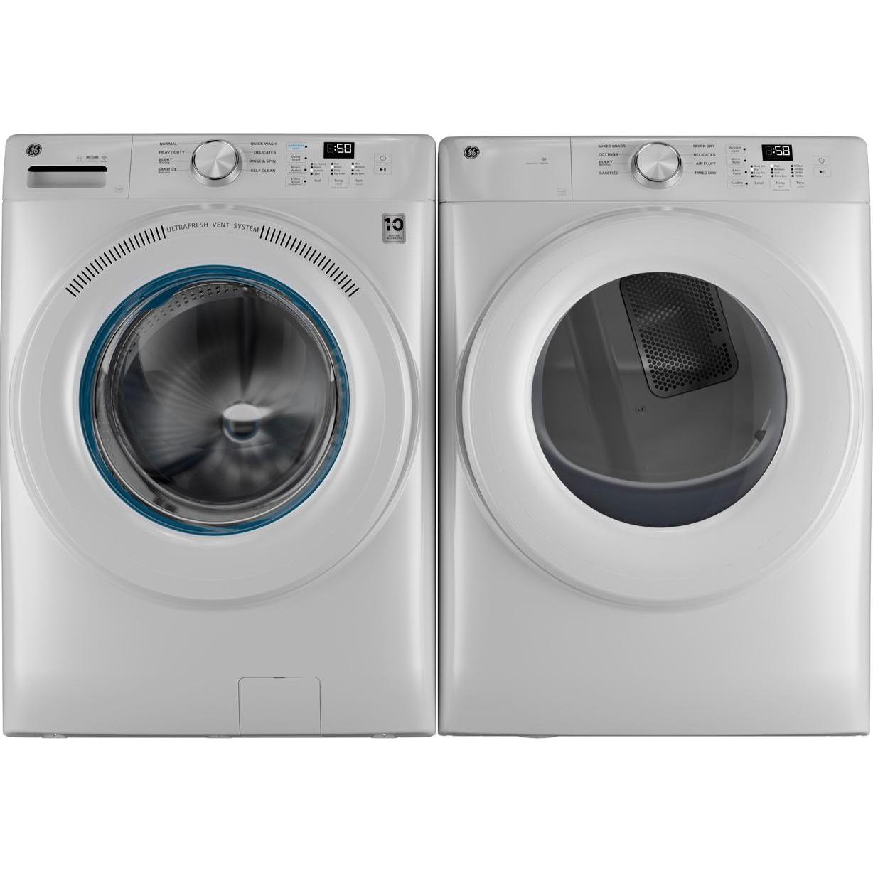  GE 4.6 cu. ft. Capacity Smart Front Load Washer with UltraFresh Vent System with OdorBlock™ GFW350SSYWW IMAGE 6