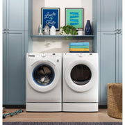  GE 4.6 cu. ft. Smart Front Load Washer with UltraFresh Vent System with OdorBlock™ GFW350SSYWW IMAGE 7