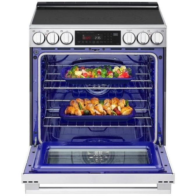  LG 30-inch Slide-In Electric Range with Air Fry LSEL6335XE IMAGE 3