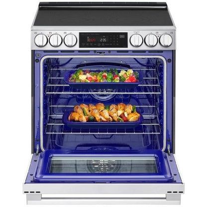  LG 30-inch Slide-In Electric Range with Air Fry LSEL6335XE IMAGE 3