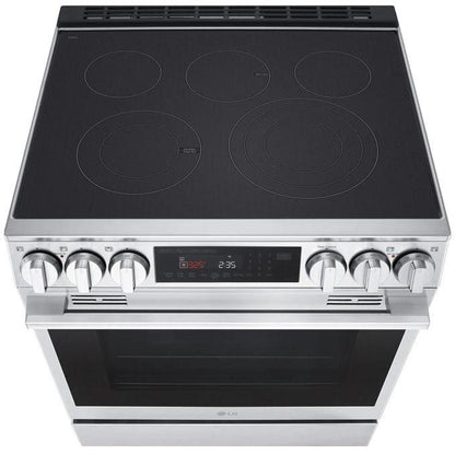  LG 30-inch Slide-In Electric Range with Air Fry LSEL6335XE IMAGE 5