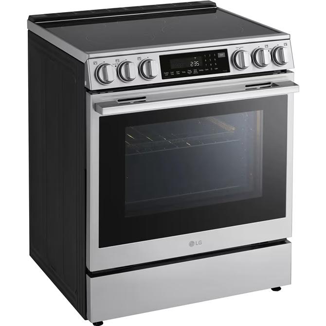  LG 30-inch Slide-In Electric Range with Air Fry LSEL6337XE IMAGE 3