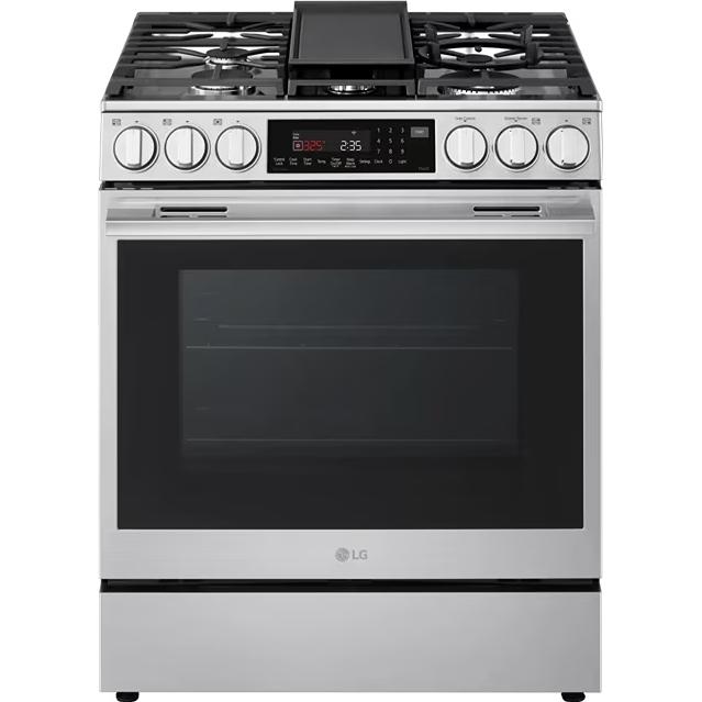  LG 30-inch Slide-In Gas Range with Air Fry LSGL6337X IMAGE 1