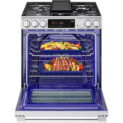  LG 30-inch Slide-In Gas Range with Air Fry LSGL6337X IMAGE 11