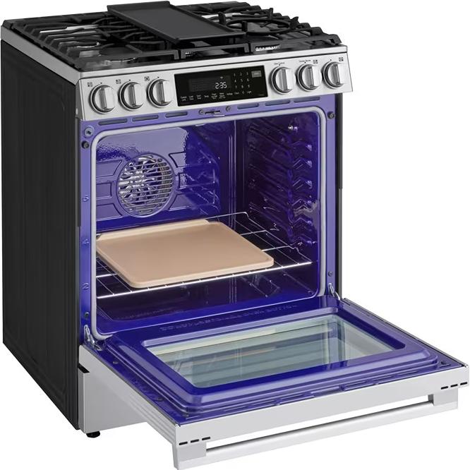  LG 30-inch Slide-In Gas Range with Air Fry LSGL6337X IMAGE 13
