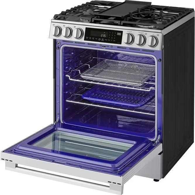  LG 30-inch Slide-In Gas Range with Air Fry LSGL6337X IMAGE 14