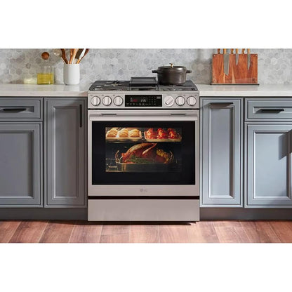  LG 30-inch Slide-In Gas Range with Air Fry LSGL6337X IMAGE 15