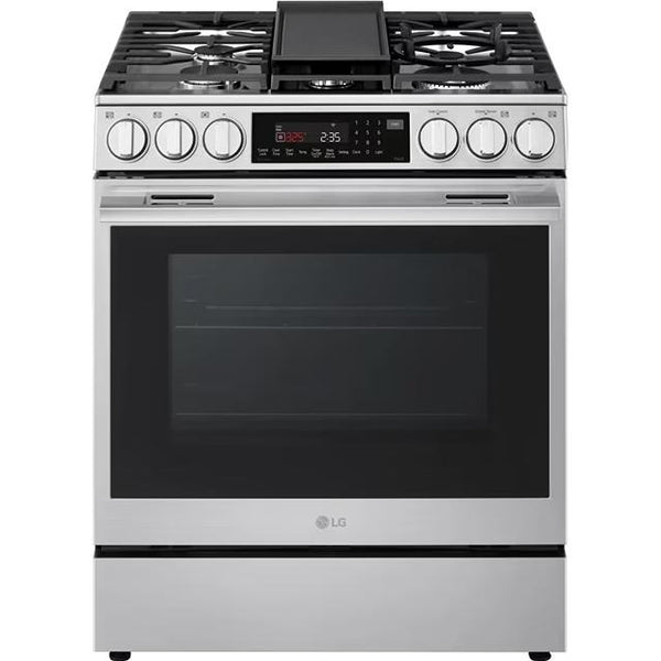 LG 30-inch Slide-In Gas Range with Air Fry LSGL6337X