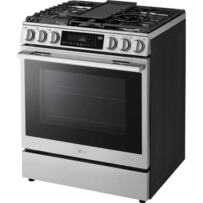  LG 30-inch Slide-In Gas Range with Air Fry LSGL6337X IMAGE 4