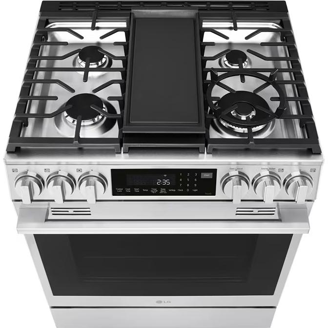  LG 30-inch Slide-In Gas Range with Air Fry LSGL6337X IMAGE 5