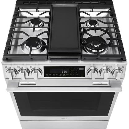  LG 30-inch Slide-In Gas Range with Air Fry LSGL6337X IMAGE 5