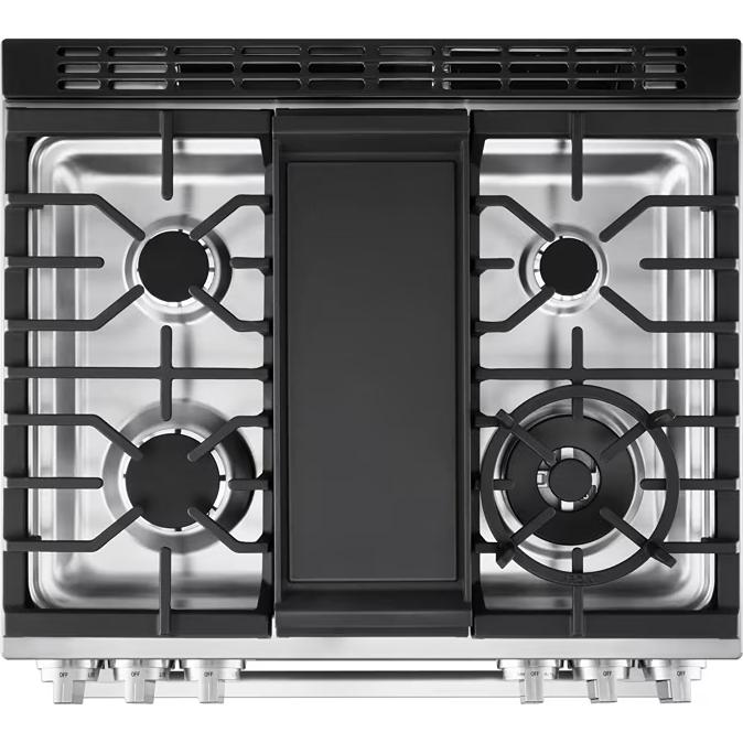  LG 30-inch Slide-In Gas Range with Air Fry LSGL6337X IMAGE 6