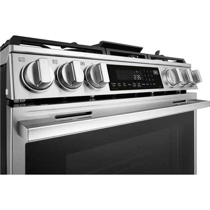  LG 30-inch Slide-In Gas Range with Air Fry LSGL6337X IMAGE 8