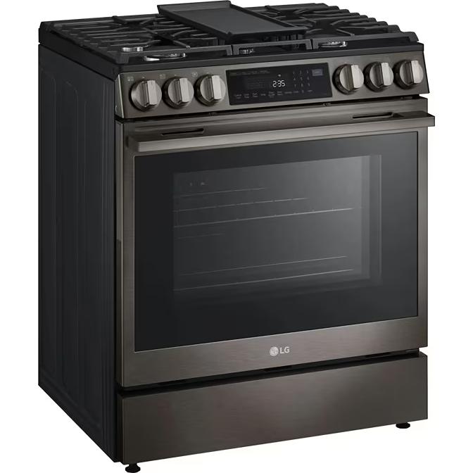  LG 30-inch Slide-In Gas Range with Air Fry LSGL6335Z IMAGE 2