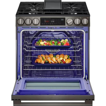  LG 30-inch Slide-In Gas Range with Air Fry LSGL6335Z IMAGE 8