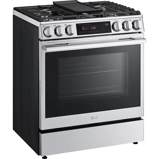  LG 30-inch Slide-In Gas Range with Air Fry LSGL6335X IMAGE 2