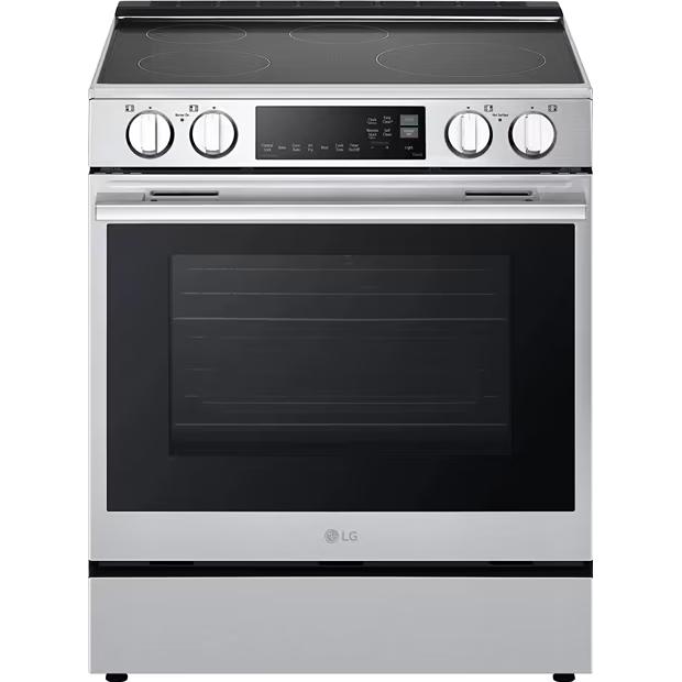  LG 6.3 cu. ft. Smart Induction Slide-In Range with ProBake Convection® and Air Fry LSIL6334XE IMAGE 1