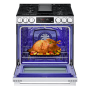  LG 5.8 cu.ft. Smart Gas Single Oven Slide-in Range with Air Fry LSGL5833X IMAGE 5