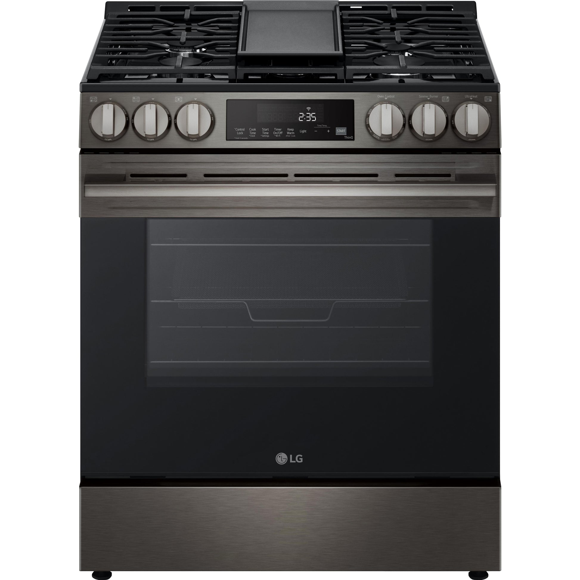  LG 5.8 cu.ft. Smart Gas Single Oven Slide-in Range with Air Fry LSGL5833Z IMAGE 1