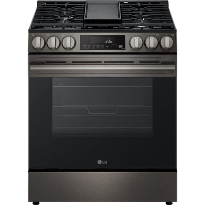  LG 5.8 cu.ft. Smart Gas Single Oven Slide-in Range with Air Fry LSGL5833Z IMAGE 1
