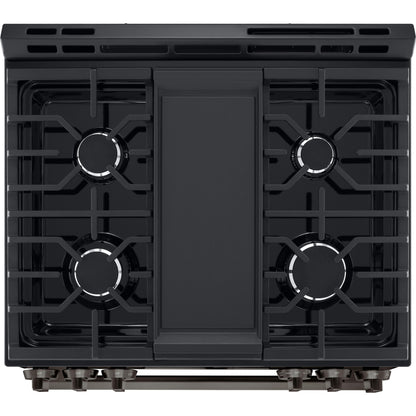  LG 5.8 cu.ft. Smart Gas Single Oven Slide-in Range with Air Fry LSGL5833Z IMAGE 10