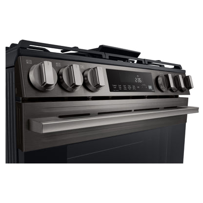  LG 5.8 cu.ft. Smart Gas Single Oven Slide-in Range with Air Fry LSGL5833Z IMAGE 12