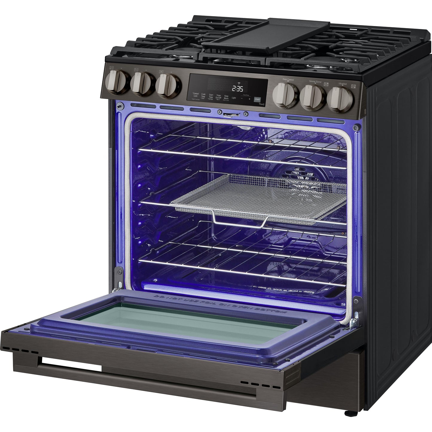  LG 5.8 cu.ft. Smart Gas Single Oven Slide-in Range with Air Fry LSGL5833Z IMAGE 13