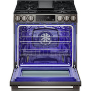 LG 5.8 cu.ft. Smart Gas Single Oven Slide-in Range with Air Fry LSGL5833Z IMAGE 3