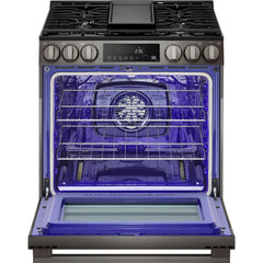  LG 5.8 cu.ft. Smart Gas Single Oven Slide-in Range with Air Fry LSGL5833Z IMAGE 3