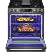  LG 5.8 cu.ft. Smart Gas Single Oven Slide-in Range with Air Fry LSGL5833Z IMAGE 4