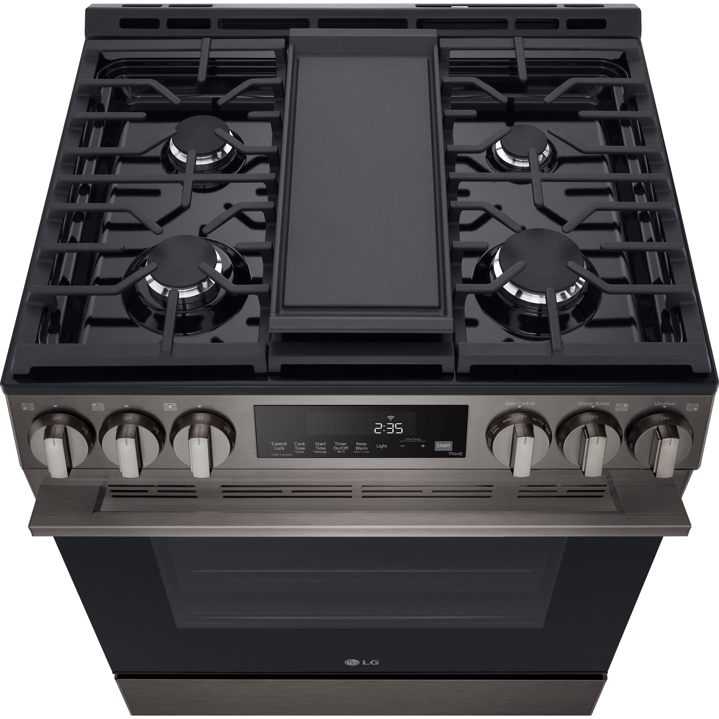  LG 5.8 cu.ft. Smart Gas Single Oven Slide-in Range with Air Fry LSGL5833Z IMAGE 6