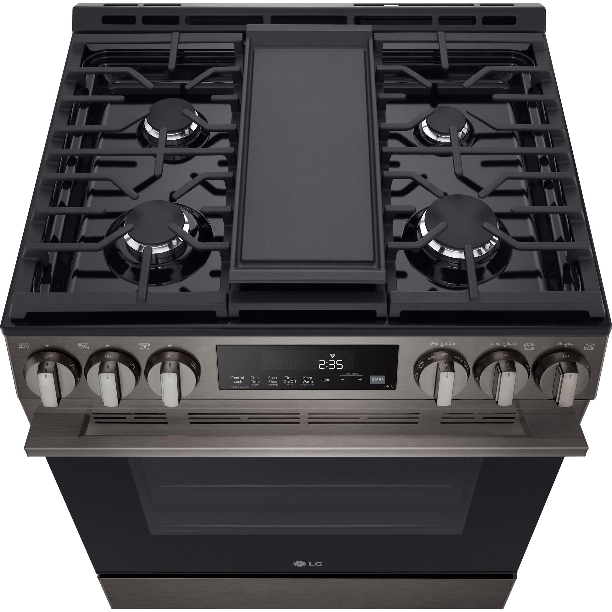  LG 5.8 cu.ft. Smart Gas Single Oven Slide-in Range with Air Fry LSGL5833Z IMAGE 6