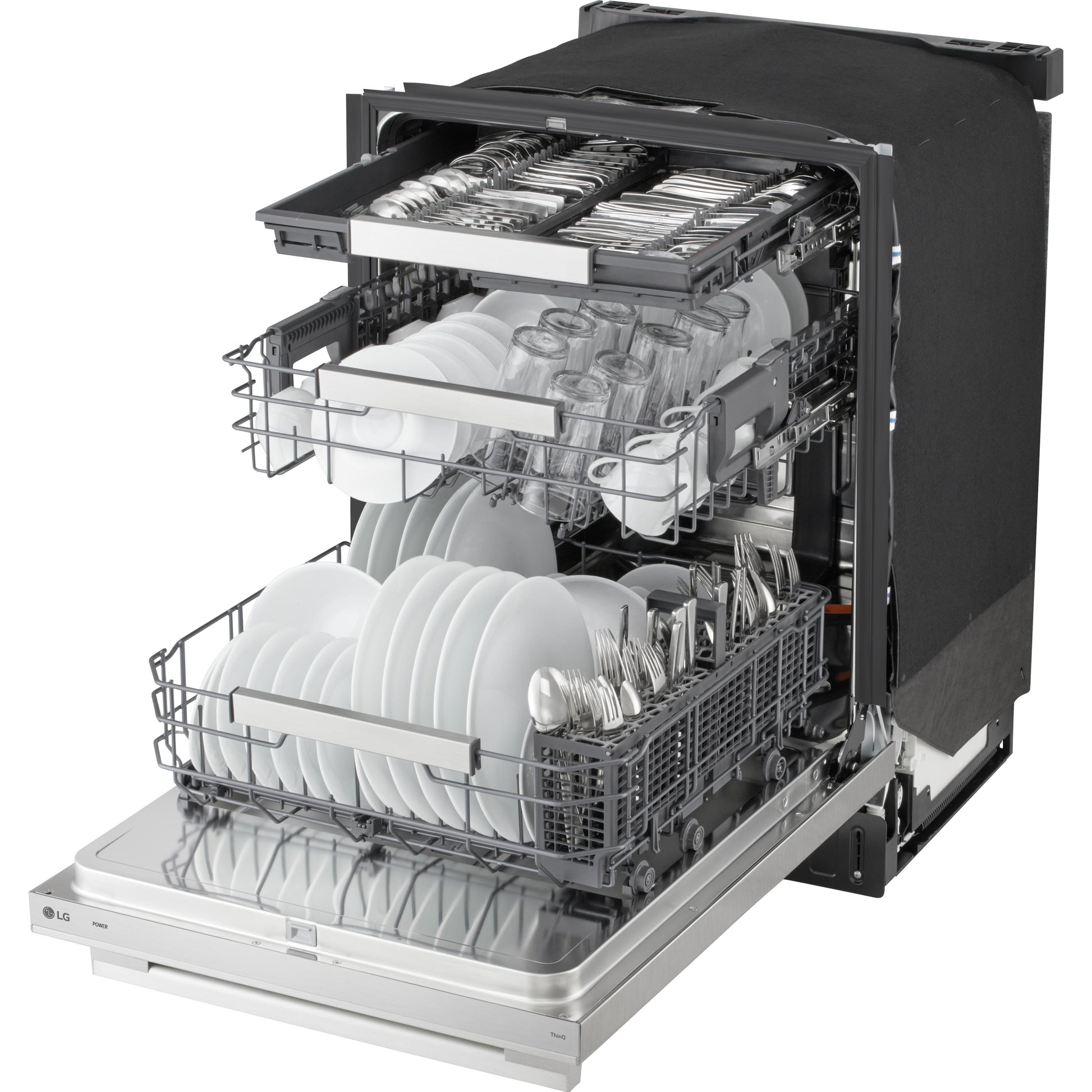  LG 24-inch Smart Top Control Dishwasher with QuadWash® Pro LDNTH862S IMAGE 6