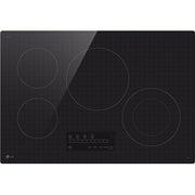  LG 30-inch Built-in Smart Electric Cooktop with 4 elements CBEW3013BE IMAGE 1