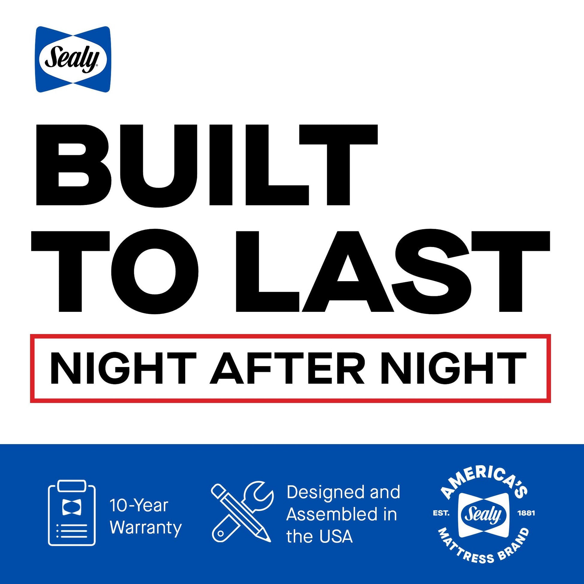  Sealy Albany II Medium Mattress (Split California King) IMAGE 11