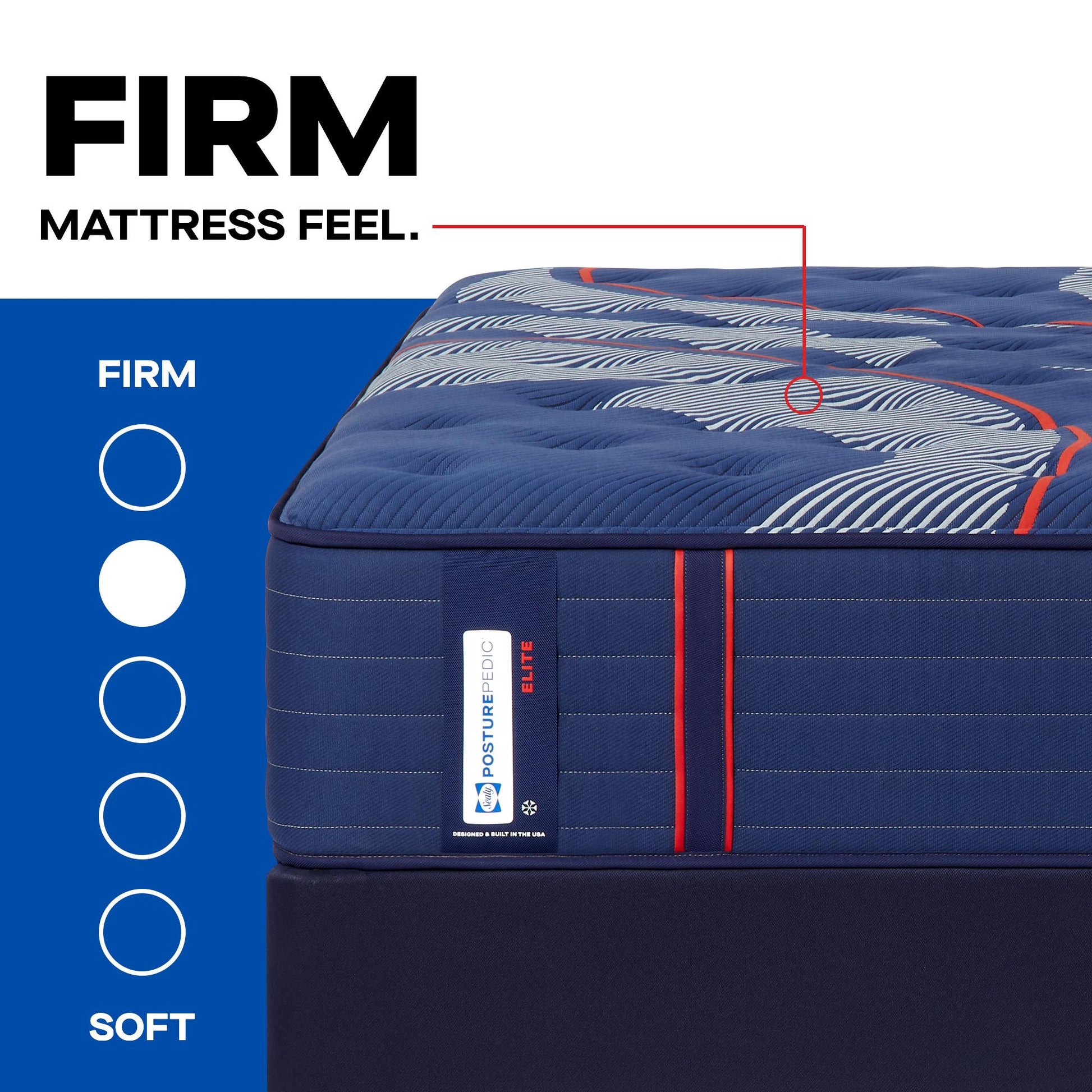  Sealy Albany II Tight Top Firm Mattress (Queen) IMAGE 2