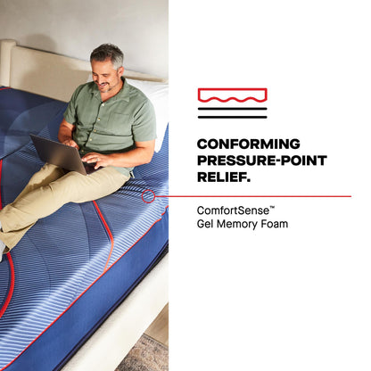  Sealy Brenham II Firm Mattress (Split California King) IMAGE 6
