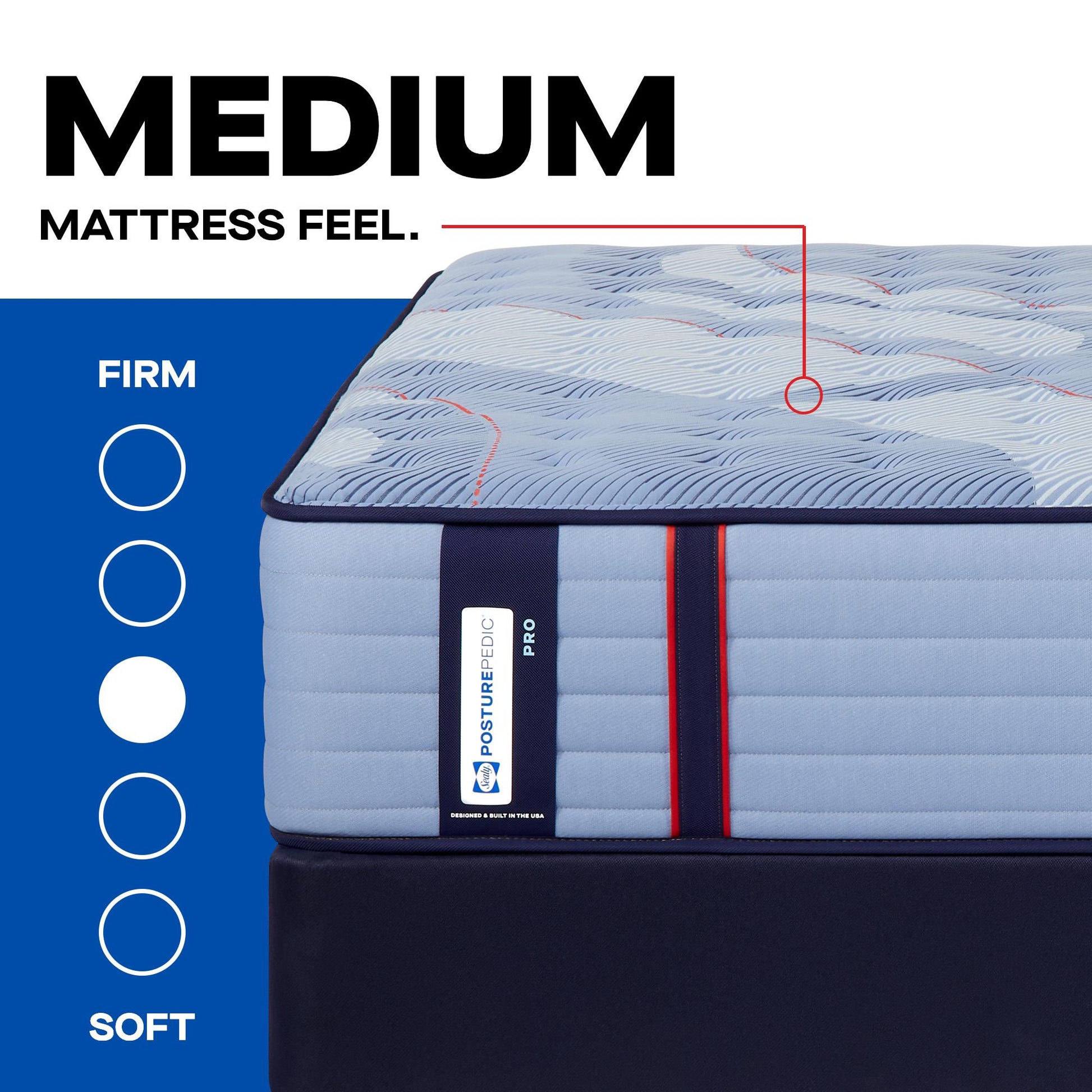  Sealy Dupont II Tight Top Medium Mattress (Split California King) IMAGE 2