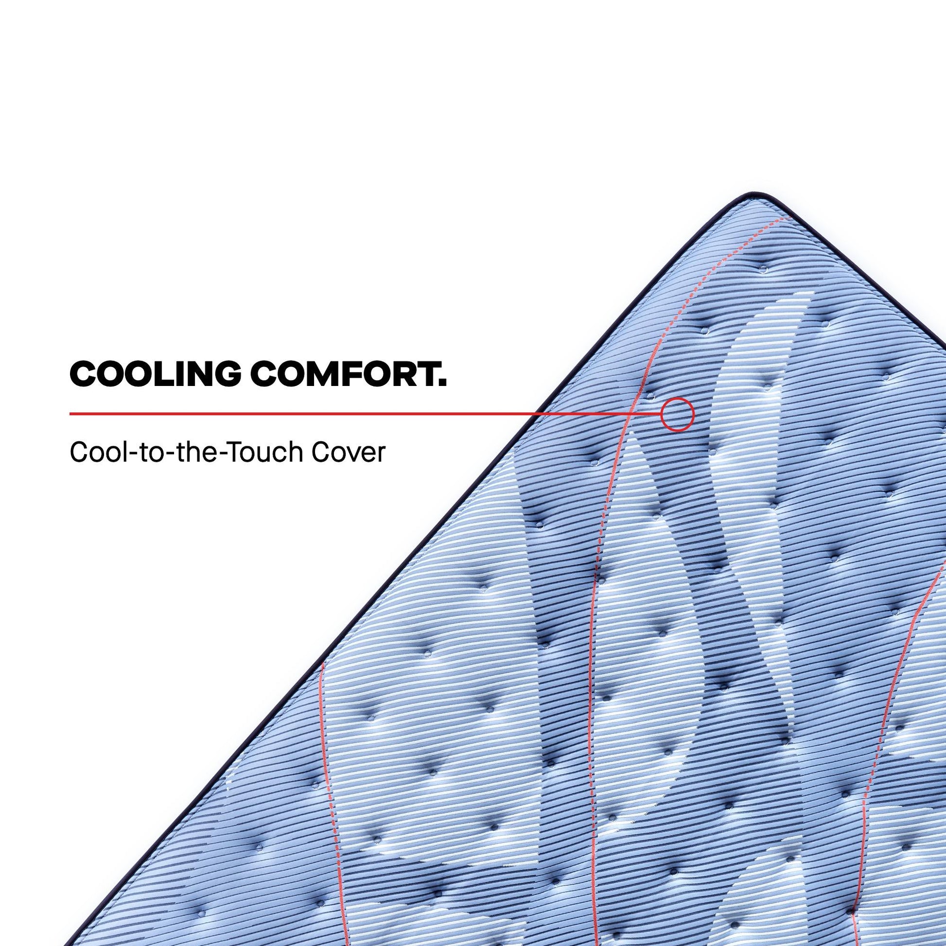 Sealy Dupont II Tight Top Medium Mattress (Split California King) IMAGE 7