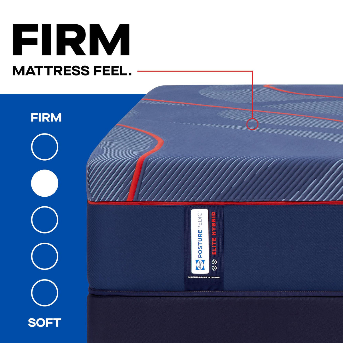  Sealy High Point II Firm Mattress (Split California King) IMAGE 2