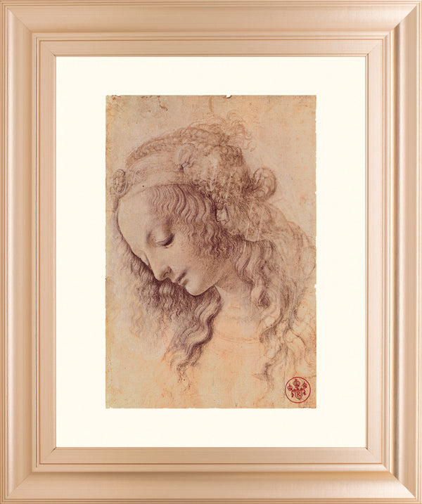 Testa DI Donna DI Profilo By Leonardo Da Vinci