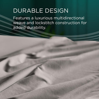  Tempur-Pedic TEMPUR-Adapt Luxe Egyptian Cotton Sheets - Graphite (Twin XL) IMAGE 16