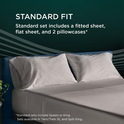  Tempur-Pedic TEMPUR-Adapt Luxe Egyptian Cotton Sheets - Graphite (Twin XL) IMAGE 20