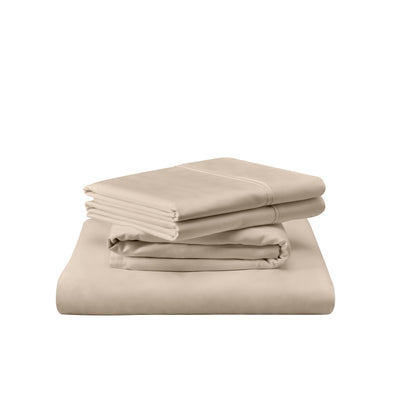  Tempur-Pedic TEMPUR-Adapt Luxe Egyptian Cotton Sheets - Sandstone (Twin) IMAGE 2