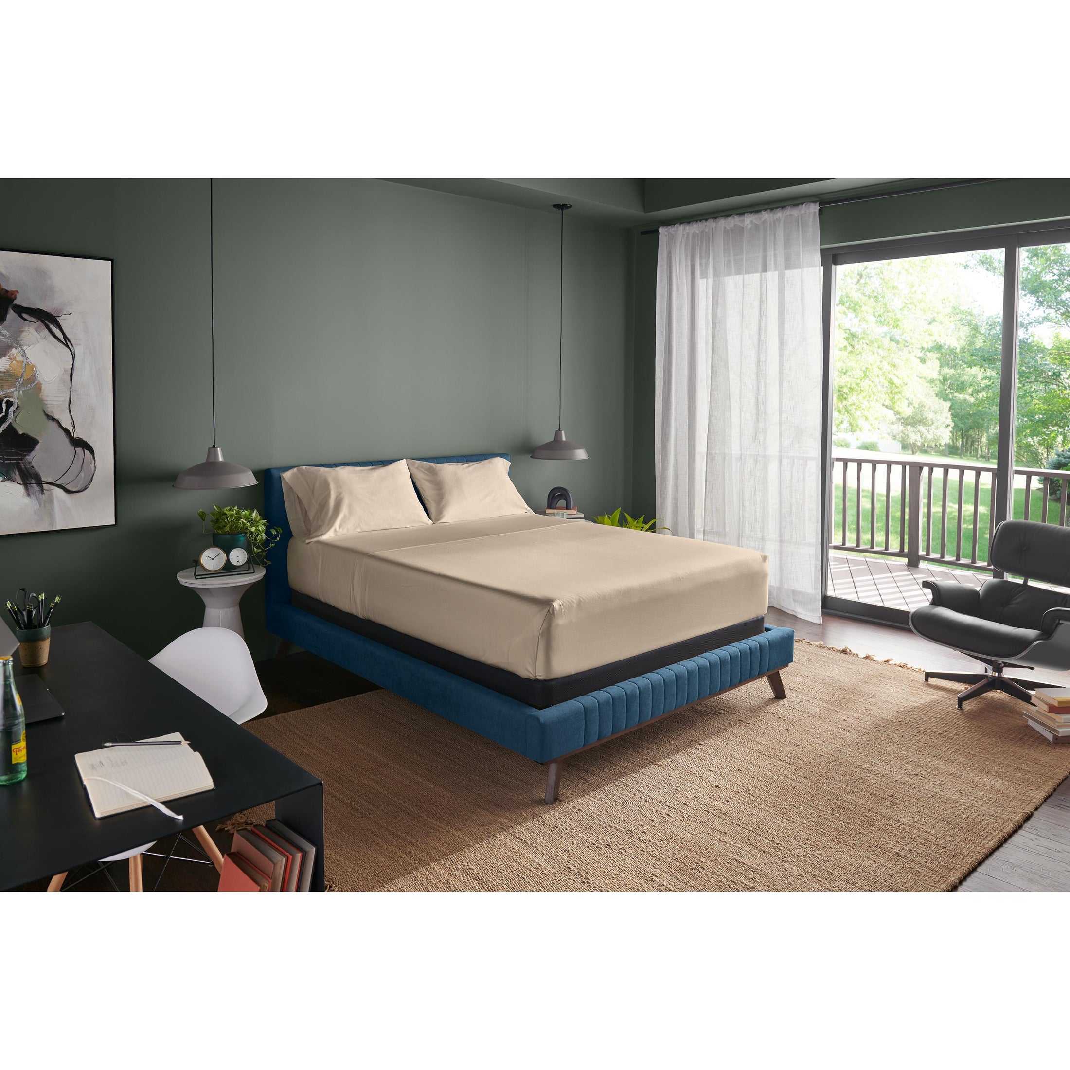  Tempur-Pedic TEMPUR-Adapt Luxe Egyptian Cotton Sheets - Sandstone (King) IMAGE 1